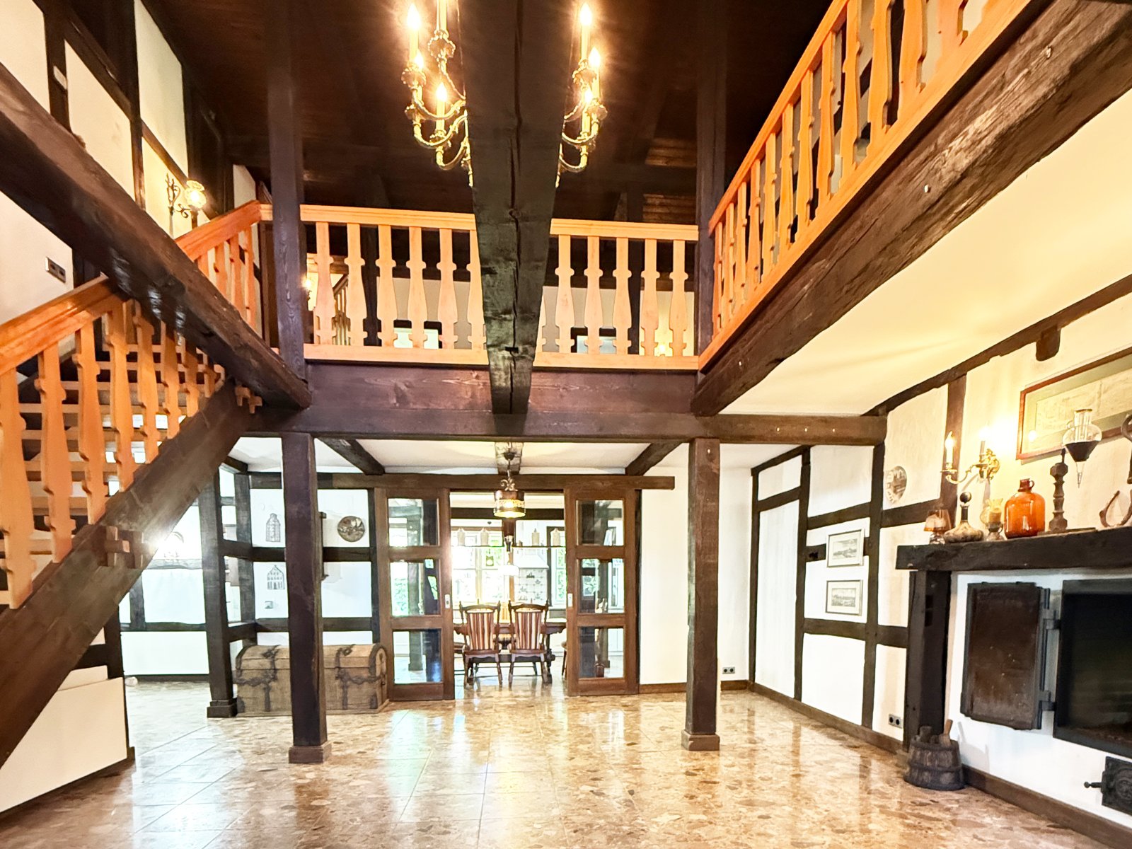 2611-1 Hamburgo, propiedad ecuestre, finca hípica, casa con cuadras en venta.